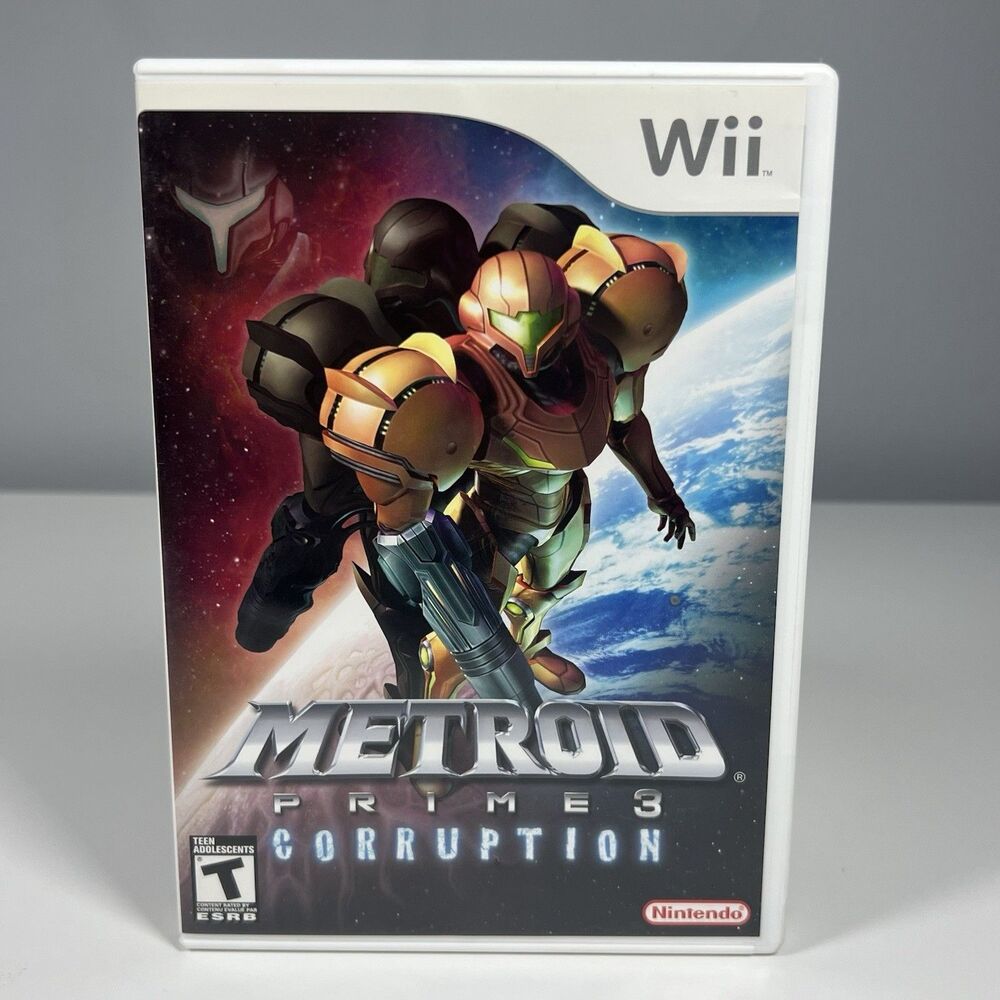 Metroid Prime 3 Corruption (Nintendo Wii) Complete* Tested*